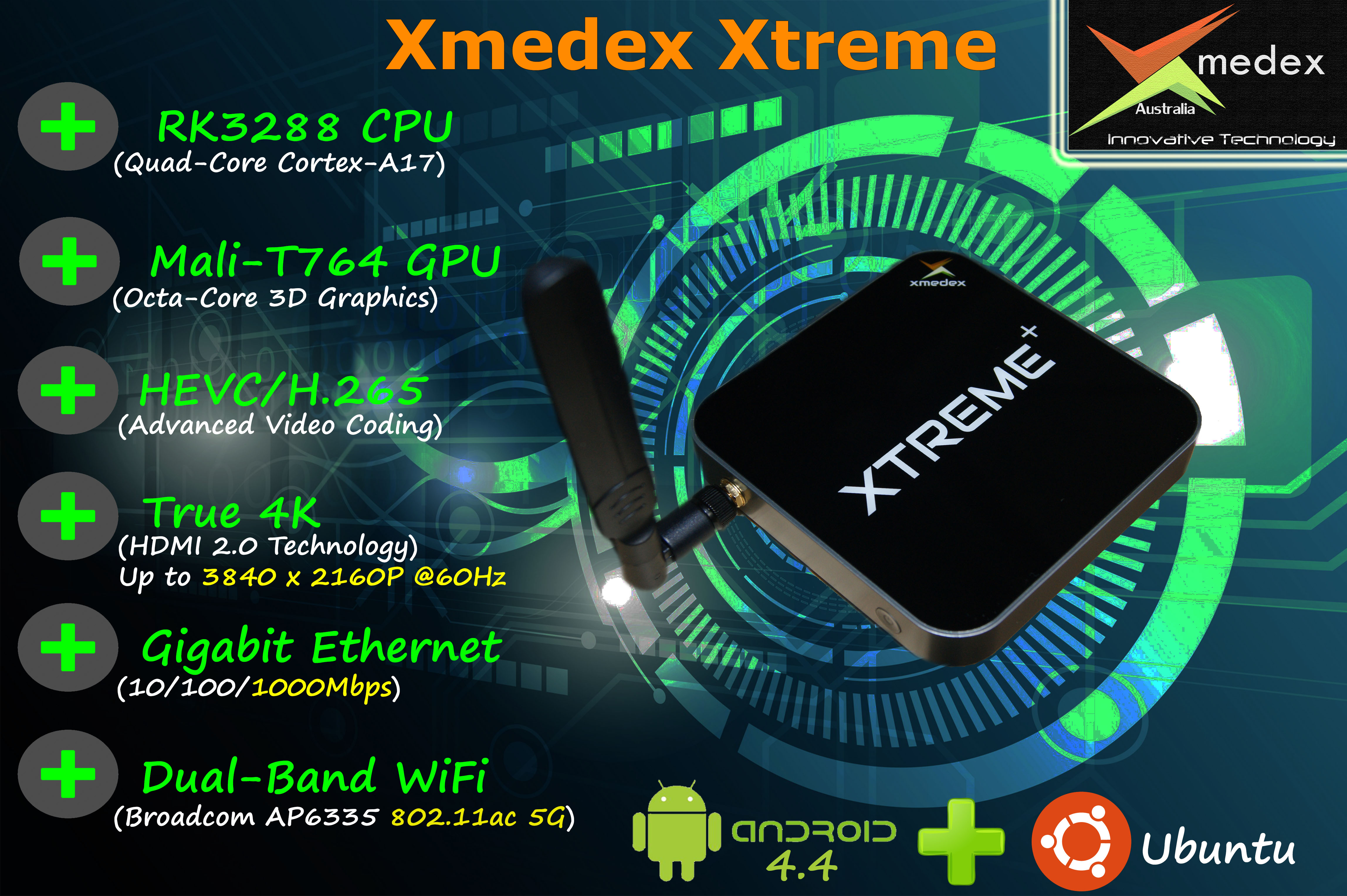 Xmedex Xtreme Plus RK3288