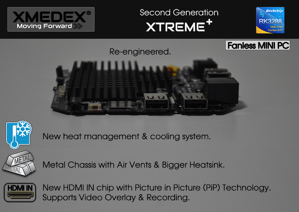 xmedex xtreme plus pcba rk3288 tv box android